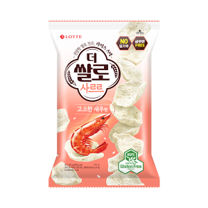 롯데제과 더쌀로사르르고소한 새우맛50g(유통기한 24.08.19)